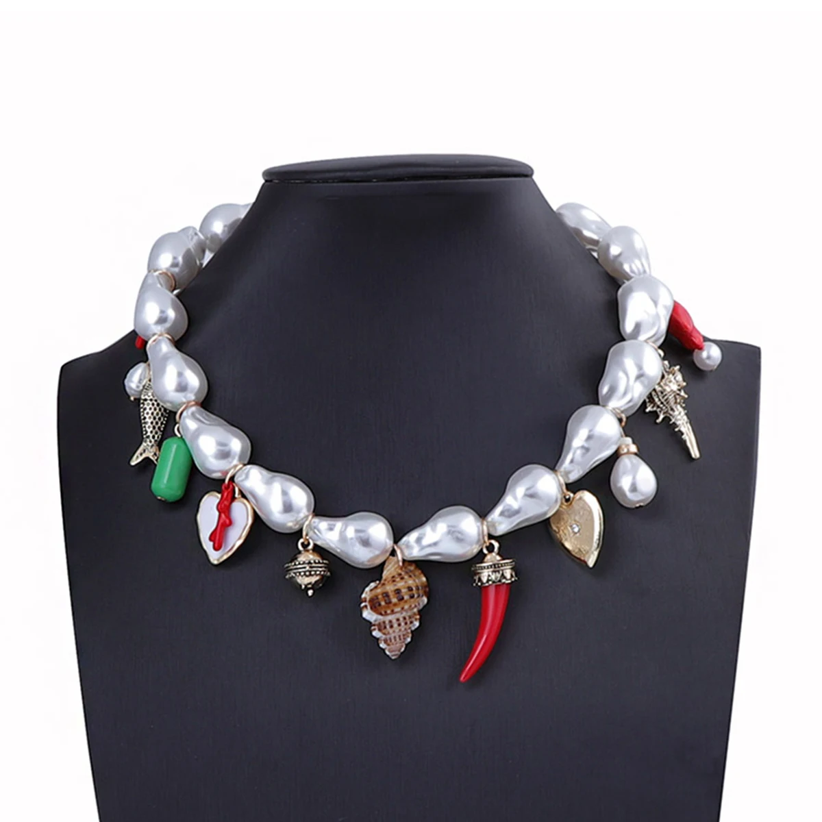 2025 New ZAA Vintage Imitation Pearls Choker Necklaces for Women Fish Conch Pendant Necklace Jewelry Gifts
2025 New ZAA Vintage Imitation Pearls Choker Necklaces for Women Fish Conch Pendant Necklace Jewelry Gifts