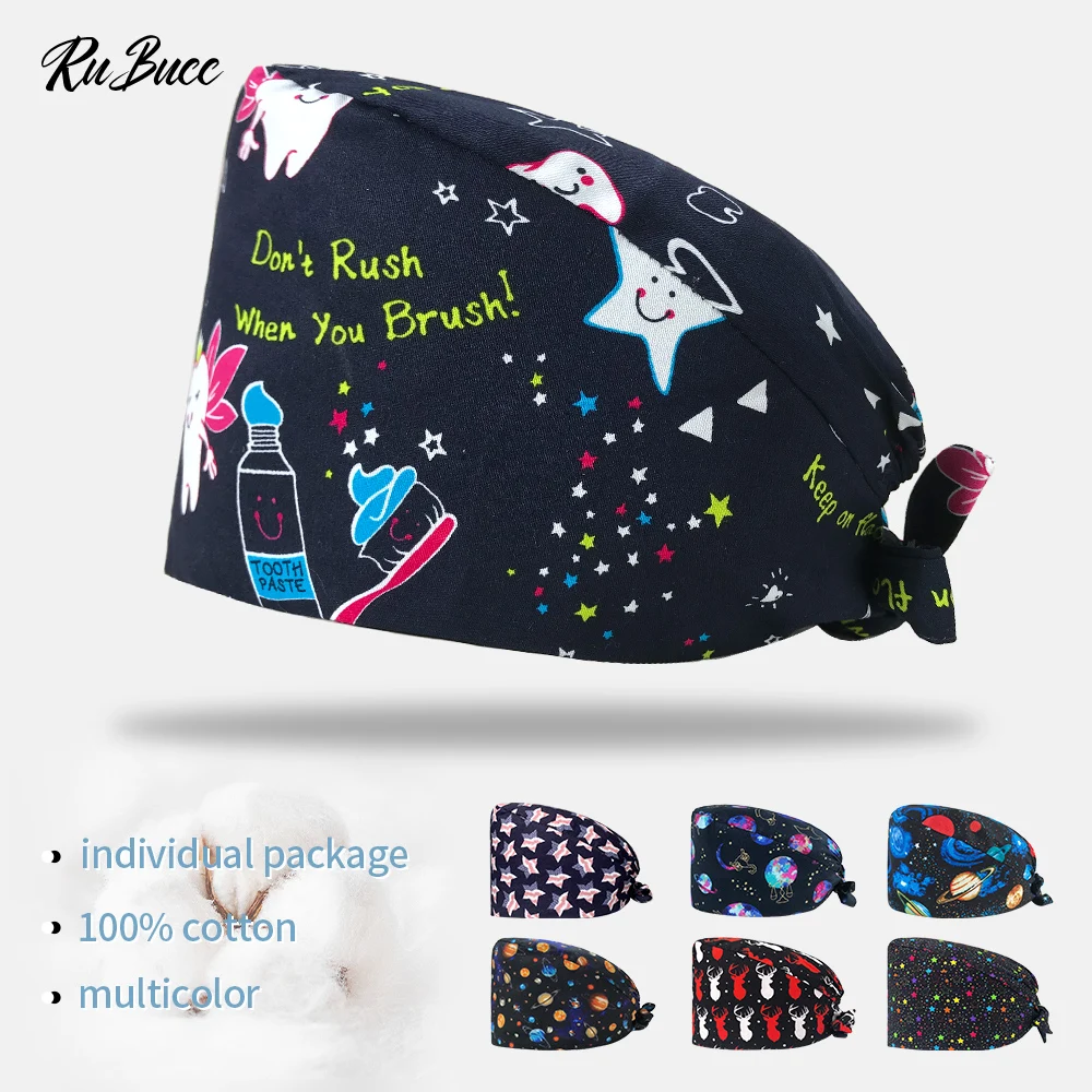 Cartoon Scrub Cap Adjustable Beauty Salon Work Hats Unisex Doctor Nurse Surgical Caps Lab Nurse Hat Women Pharmacist Nursing Cap
Cartoon Scrub Cap Adjustable Beauty Salon Work Hats Unisex Doctor Nurse Surgical Caps Lab Nurse Hat Women Pharmacist Nursing Cap