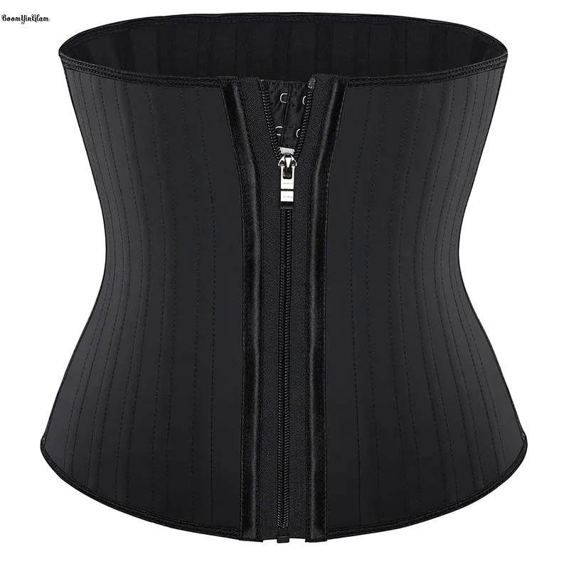 Zip And Hook Slimming Belt Tummy Control Sheath 25 Steel Bone Waist Trainer Women's Plus Size Smooth Latex Undrerbust Corset
Zip And Hook Slimming Belt Tummy Control Sheath 25 Steel Bone Waist Trainer Women's Plus Size Smooth Latex Undrerbust Corset