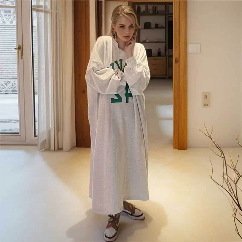 Plus Size 5XL 150KG Women Autumnr Long Dress Long Sleeve O Neck Casual Elegant Party Dresses woman Evening
Plus Size 5XL 150KG Women Autumnr Long Dress Long Sleeve O Neck Casual Elegant Party Dresses woman Evening