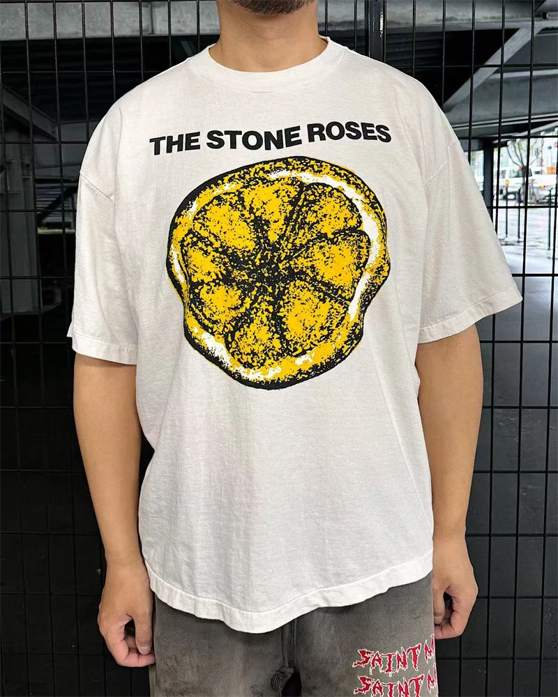 Summer SAINT Mx6 SS26 Classic Washed Vintage Lemon Printed Cotton High Street Short Sleeve Casual Loose Japanese Men T-shirt
Summer SAINT Mx6 SS26 Classic Washed Vintage Lemon Printed Cotton High Street Short Sleeve Casual Loose Japanese Men T-shirt