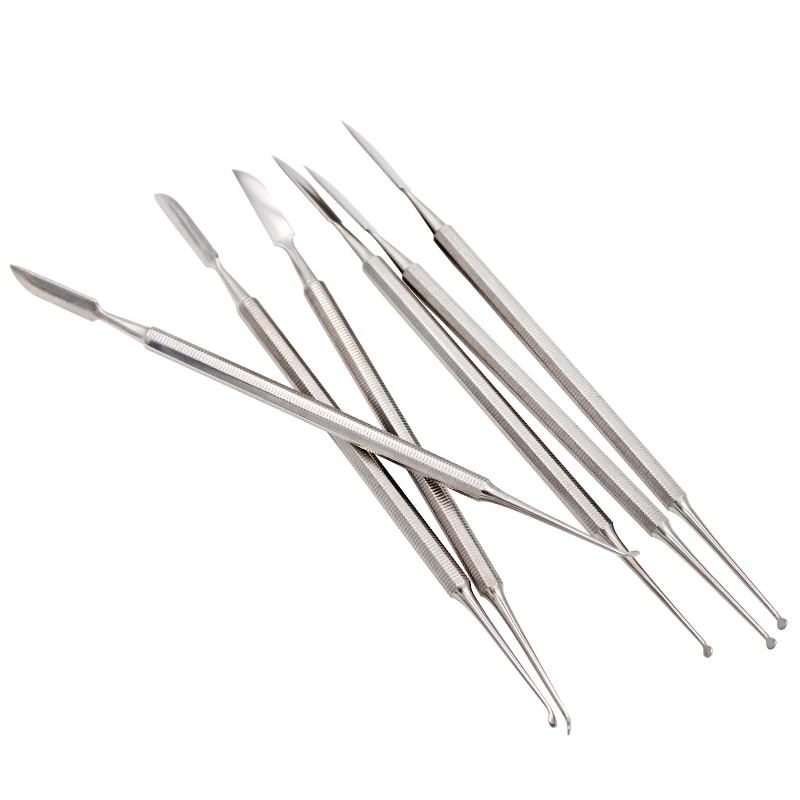 1pc Stainless steel technician wax knife, dental tool carving knife, technician carving wax knife, wax type double headed knife
1pc Stainless steel technician wax knife, dental tool carving knife, technician carving wax knife, wax type double headed knife