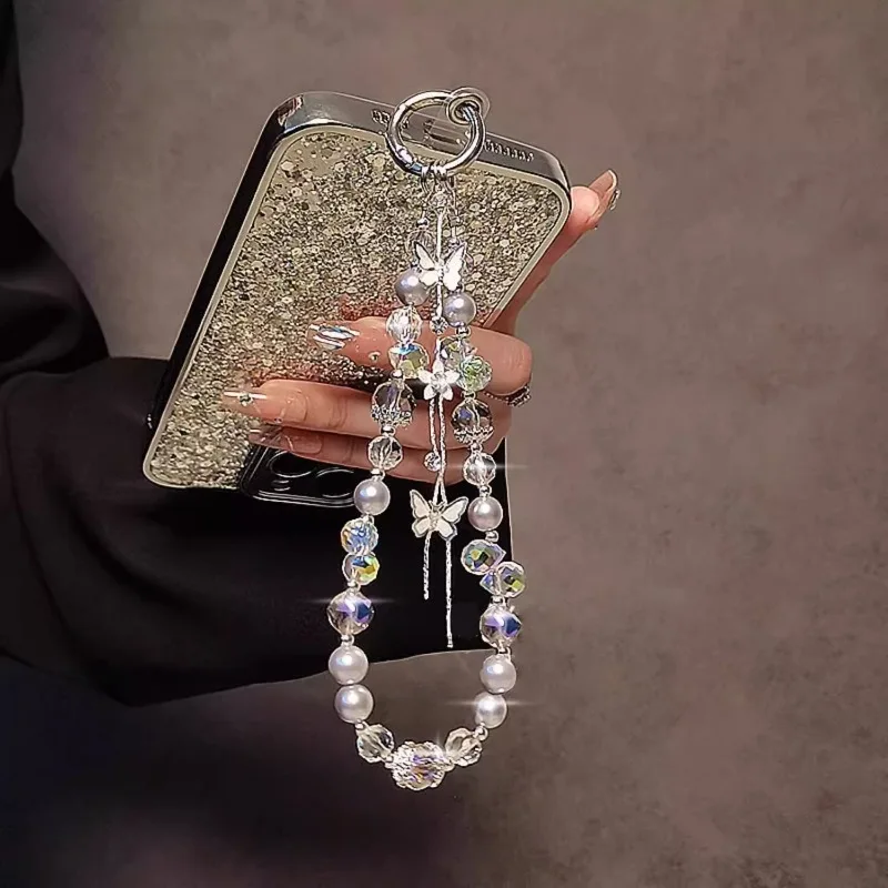 Light Luxury Premium Butterfly Tassel Crystal Mobile Phone Lanyard, Keychain Bag Pendant
Light Luxury Premium Butterfly Tassel Crystal Mobile Phone Lanyard, Keychain Bag Pendant