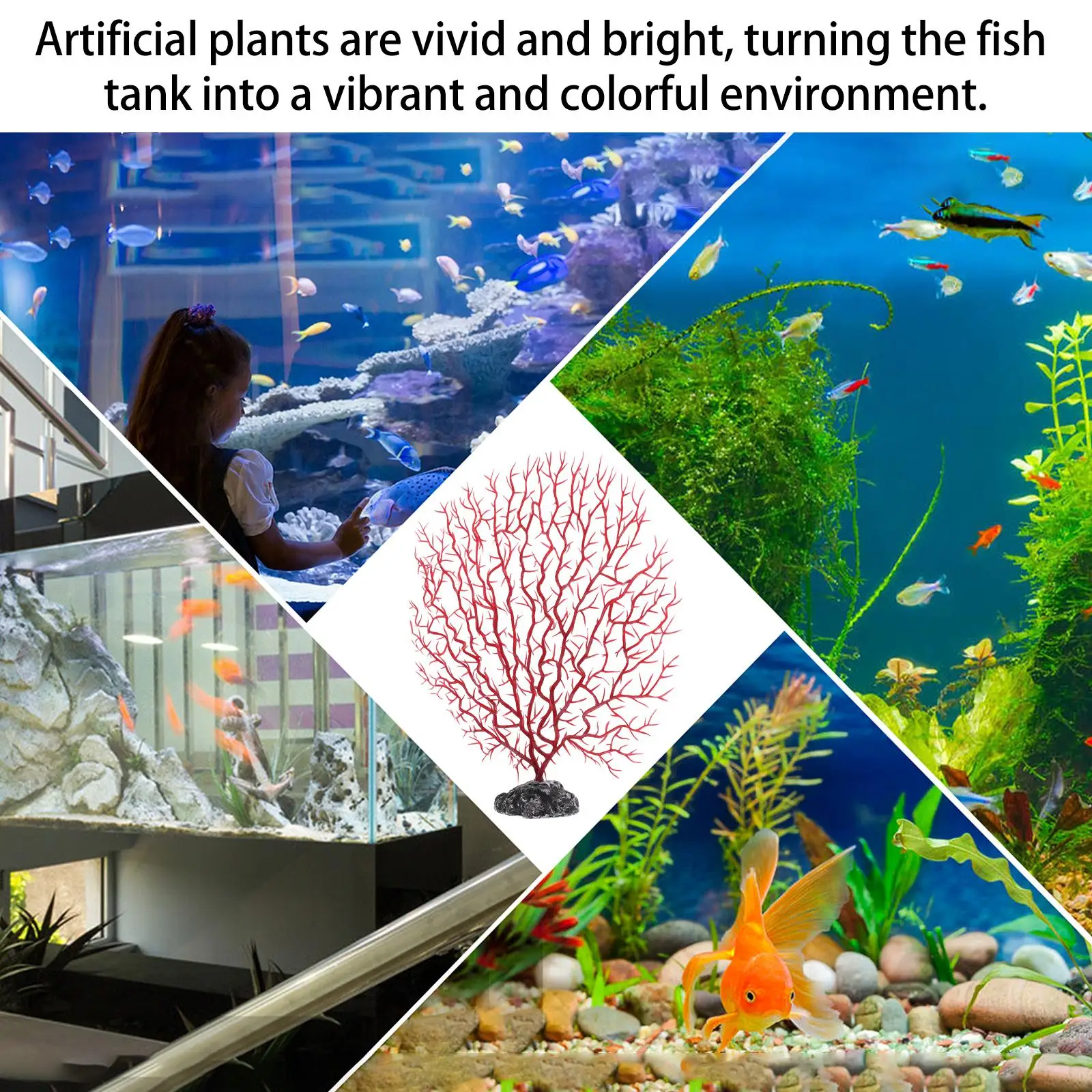 2 Pcs Fish Tank Landscaping Iron Tree Aquarium Adornment Artificial Water Plants
2 Pcs Fish Tank Landscaping Iron Tree Aquarium Adornment Artificial Water Plants