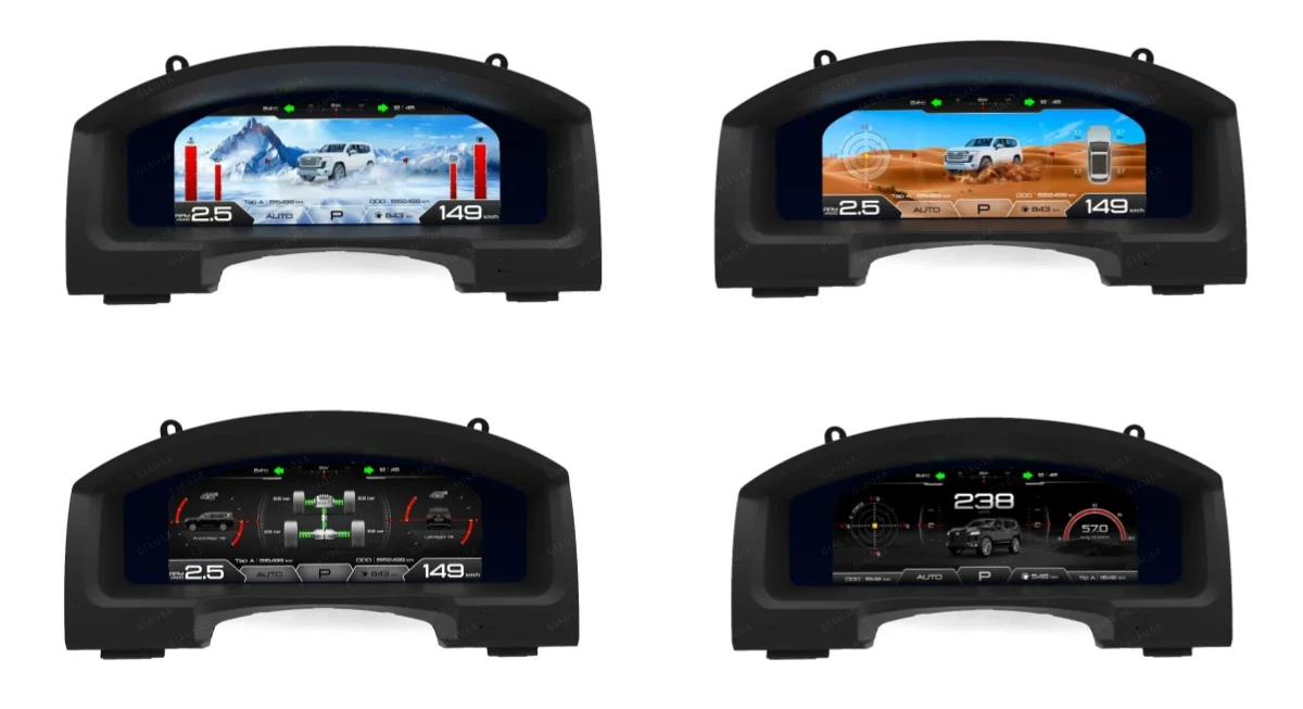 Car LCD Digital Cluster Instrument For Toyota Land Cruiser 200 LC200 2008-2022 Dash Panel Speedometer Dashboard Virtual Cockpit
Car LCD Digital Cluster Instrument For Toyota Land Cruiser 200 LC200 2008-2022 Dash Panel Speedometer Dashboard Virtual Cockpit