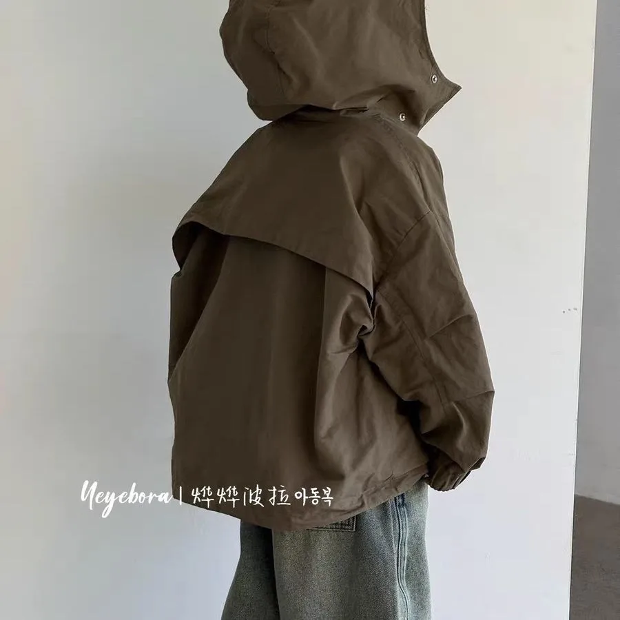 Spring and Autumn Children's Zipper Jacket Fashion New Style Boys' Handsome Stormtrooper Outdoor Casual Hoodie
Spring and Autumn Children's Zipper Jacket Fashion New Style Boys' Handsome Stormtrooper Outdoor Casual Hoodie