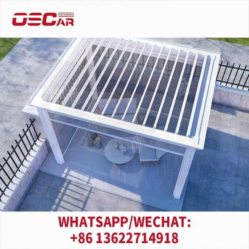 12' * 12' Delivery Patio Balcony Modern Pergola Kits with Screens Outdoor Structures Garden Gazebo for Patio Balcony Garden perg
12' * 12' Delivery Patio Balcony Modern Pergola Kits with Screens Outdoor Structures Garden Gazebo for Patio Balcony Garden perg