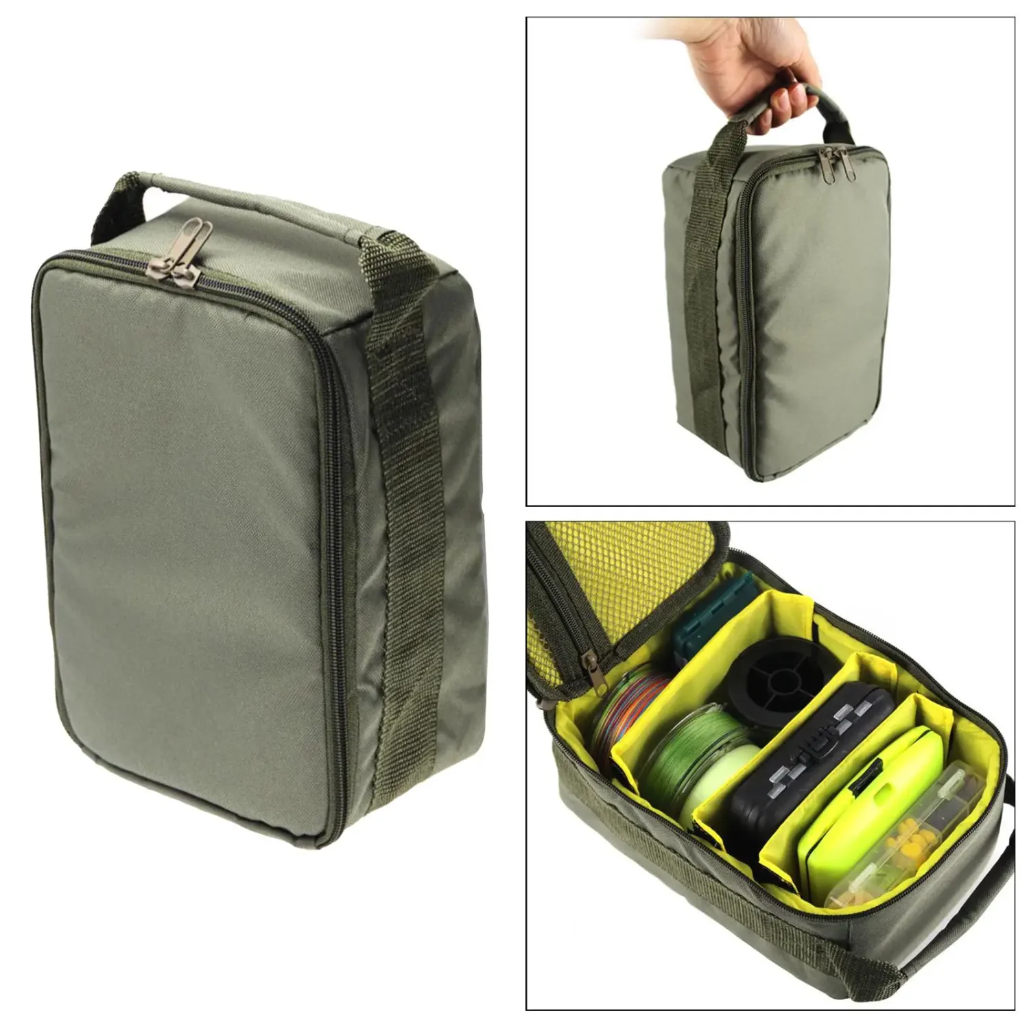 Fishing Reel gear pouch Fishing Tackle Portable Fishing Reel Organizer Reel Case , Fly Reels
Fishing Reel gear pouch Fishing Tackle Portable Fishing Reel Organizer Reel Case , Fly Reels