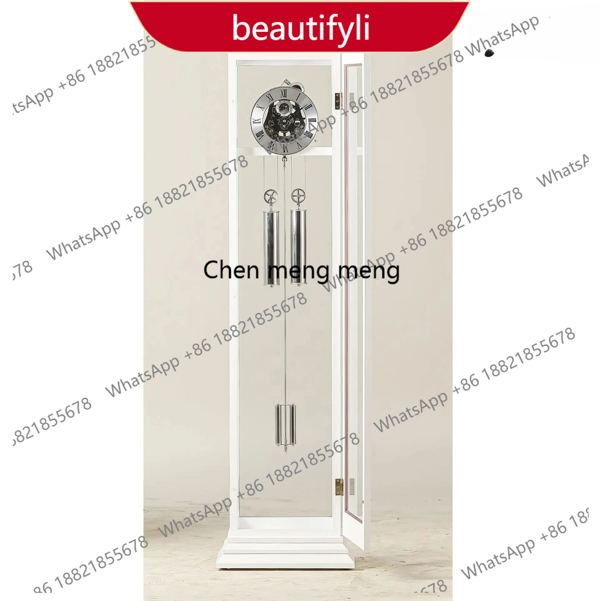 living room home high-end double hammer pull rope mechanical floor clock a55
living room home high-end double hammer pull rope mechanical floor clock a55