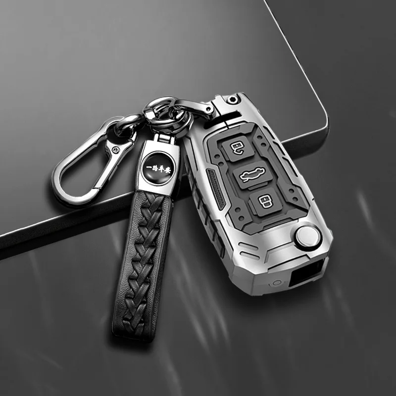 Zinc Alloy+Silicone Car Key Cover Protector Case for Audi A3 A4 A5 C5 C6 8L 8P B6 B7 B8 C6 RS3 Q3 Q7 TT 8L 8V S3 Keychain
Zinc Alloy+Silicone Car Key Cover Protector Case for Audi A3 A4 A5 C5 C6 8L 8P B6 B7 B8 C6 RS3 Q3 Q7 TT 8L 8V S3 Keychain