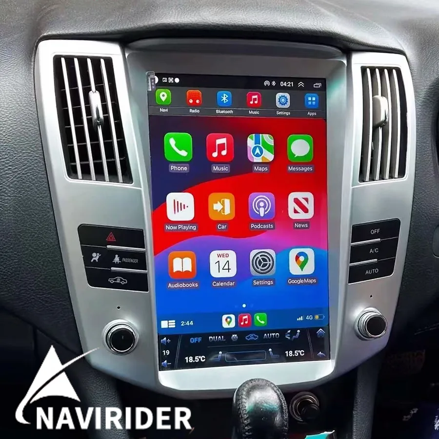 12,8-дюймовый автомобильный радиоприемник для Lexus RX330 RX350 Toyota Harrier Android 15, сенсорный экран, GPS, мультимедийная GPS-навигация, видео Carplay
12,8-дюймовый автомобильный радиоприемник для Lexus RX330 RX350 Toyota Harrier Android 15, сенсорный экран, GPS, мультимедийная GPS-навигация, видео Carplay