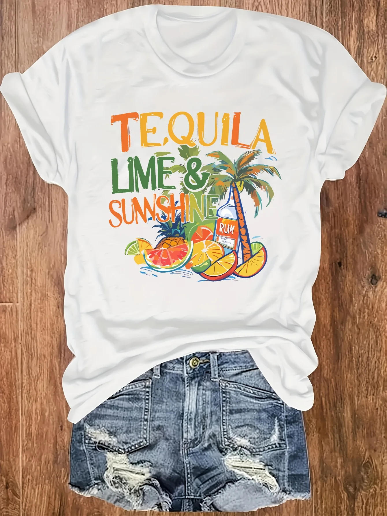 Женская майка больших размеров Tequila Lime Sunshine Rum Palm. Подходит для занятий спортом и повседневной носки. Женская одежда, летние повседневные рубашки.
Женская майка больших размеров Tequila Lime Sunshine Rum Palm. Подходит для занятий спортом и повседневной носки. Женская одежда, летние повседневные рубашки.