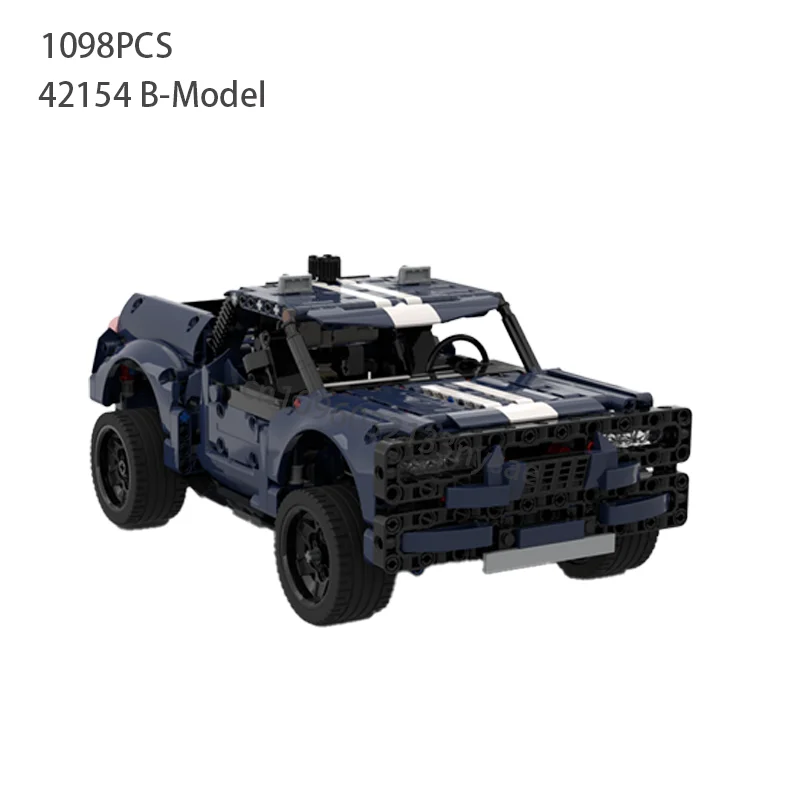 НОВЫЙ Конструктор MOC DIY: Технический пикап Raptor 42154 B-модель, гоночный автомобиль, развивающие строительные блоки, игрушки, подарки для детей
НОВЫЙ Конструктор MOC DIY: Технический пикап Raptor 42154 B-модель, гоночный автомобиль, развивающие строительные блоки, игрушки, подарки для детей