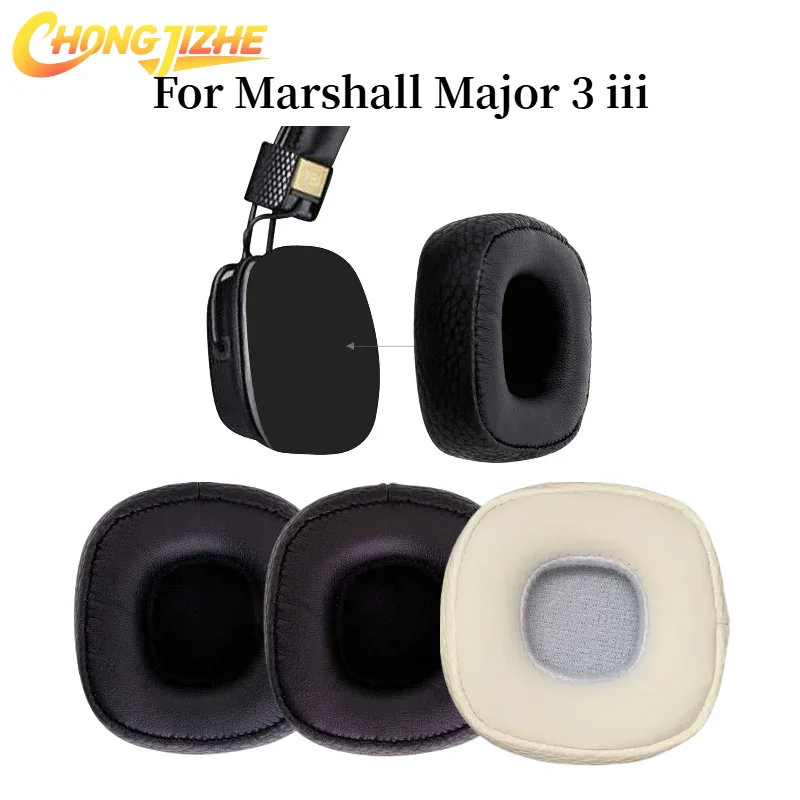 Withe/Black/Brown Replacement PU Leather Ear Pads Over-Ear Earpad Cushion Foam Cover For Marshall Major 3 iii Headphone
Withe/Black/Brown Replacement PU Leather Ear Pads Over-Ear Earpad Cushion Foam Cover For Marshall Major 3 iii Headphone