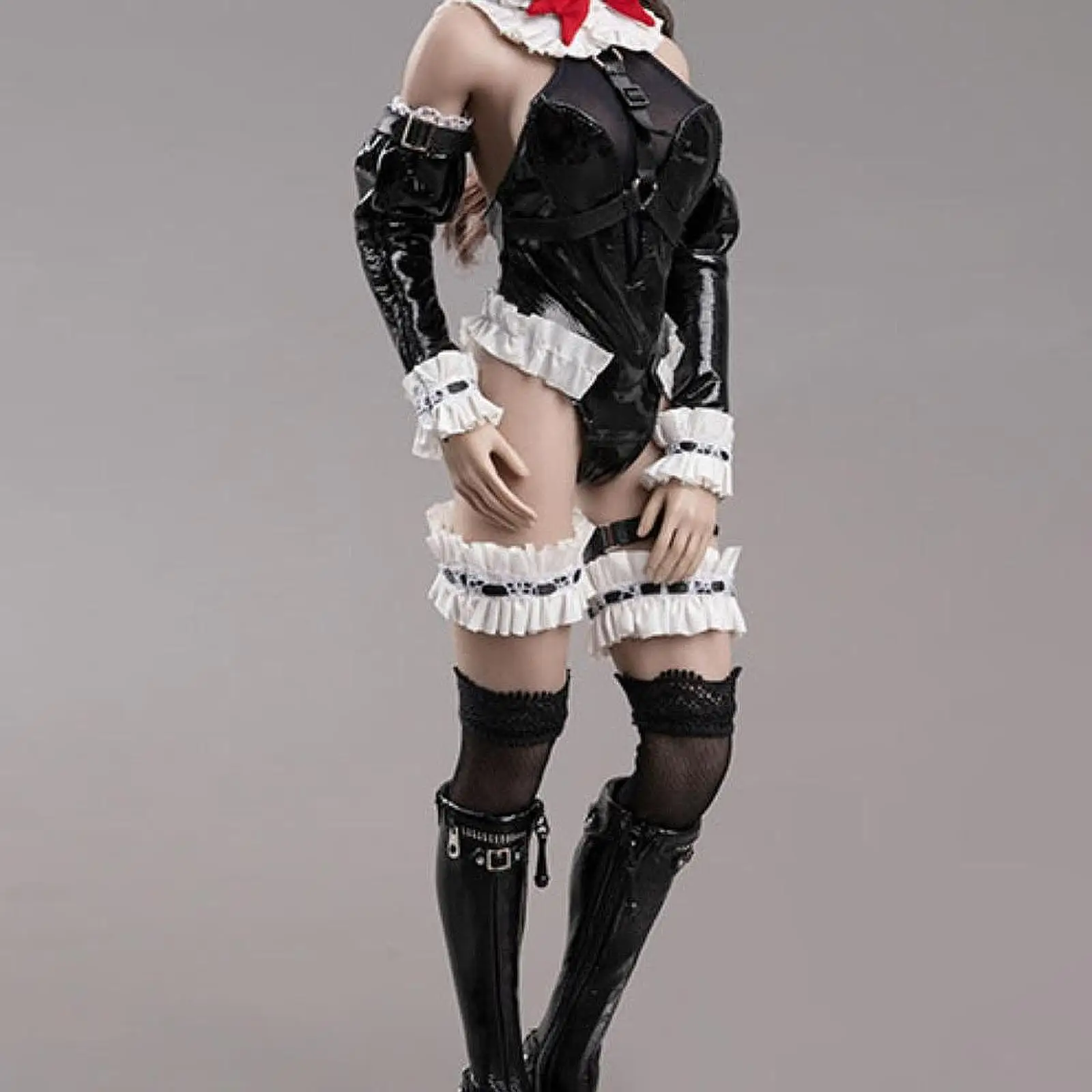 1/6 PU Bodysuit Miniature Sleeveless Tops Retro Cosplay with Arm Sleeves and leg
1/6 PU Bodysuit Miniature Sleeveless Tops Retro Cosplay with Arm Sleeves and leg