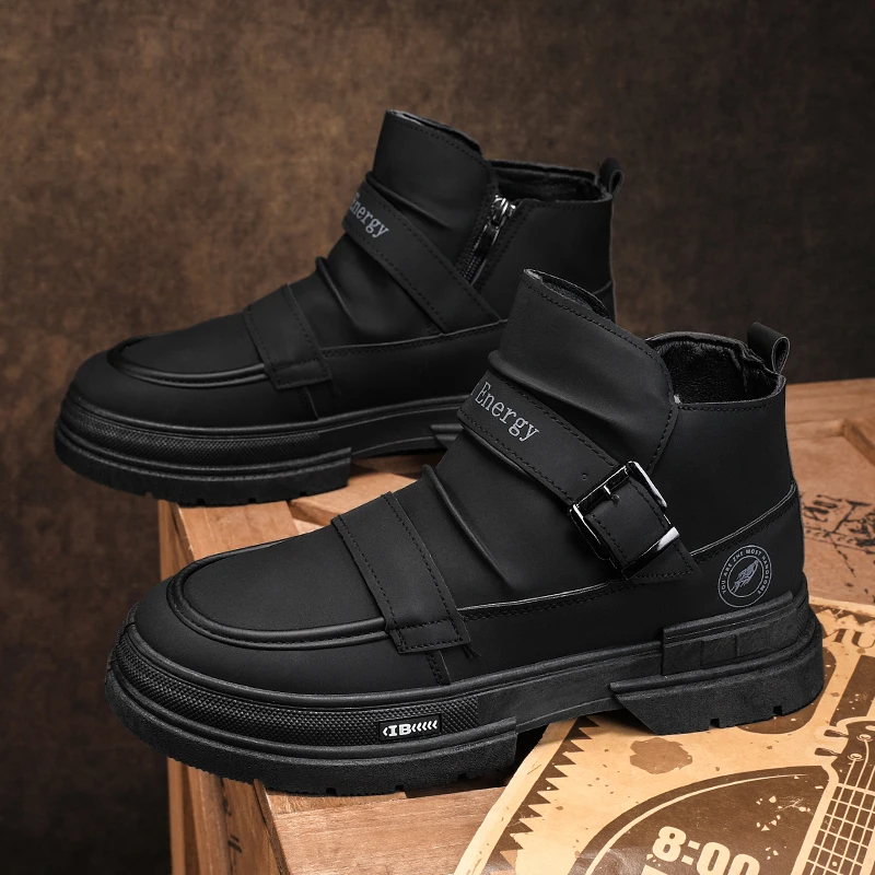 Comfortable Thick Sole Boot Sneakers Tooling Boots Men Shoes Designer Tactical Boots Anti Slip Wear-resistant Casual Men Boots
Comfortable Thick Sole Boot Sneakers Tooling Boots Men Shoes Designer Tactical Boots Anti Slip Wear-resistant Casual Men Boots