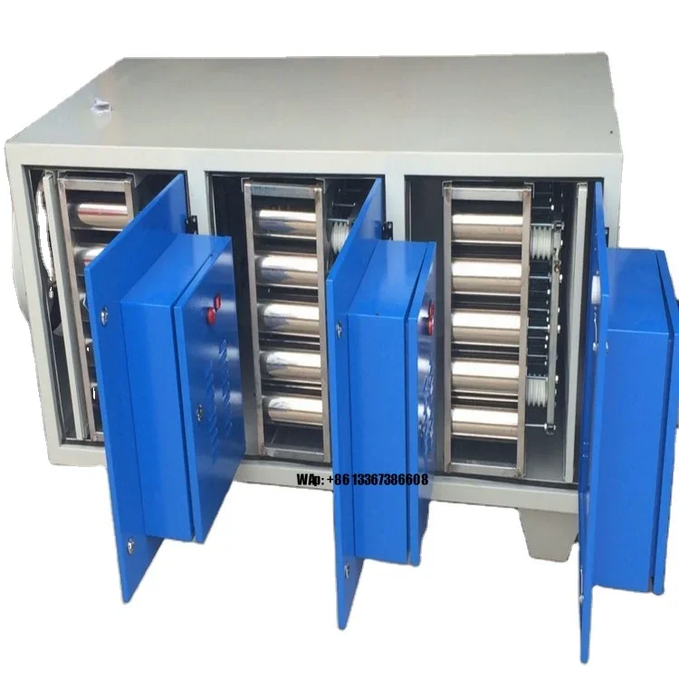 Gas Treatment High Purification Efficiency Electrostatic Fume Purifier
Gas Treatment High Purification Efficiency Electrostatic Fume Purifier