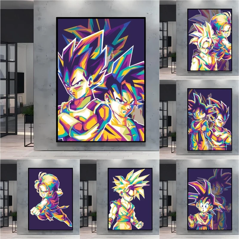 Dragon Ball Goku Vegeta Character Wall Painting with Clear Picture Quality and Gorgeous Colors It's A Must Have for Anime Lovers
Dragon Ball Goku Vegeta Character Wall Painting with Clear Picture Quality and Gorgeous Colors It's A Must Have for Anime Lovers