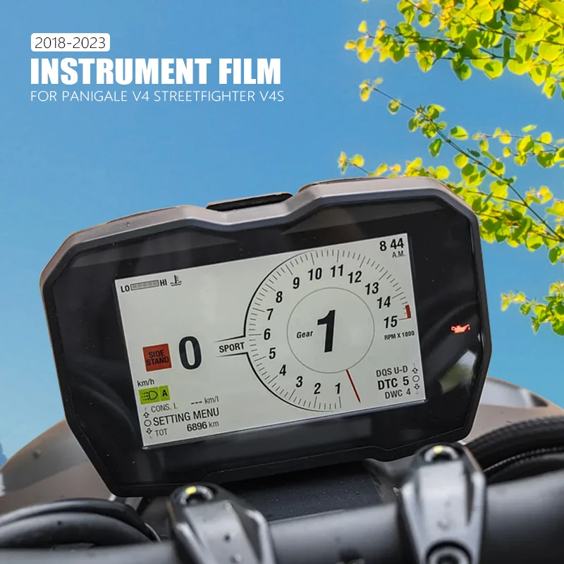 Instrument Cluster Scratch Screen Protection Film Dashboard Screen Protector For Ducati Panigale V4 2018-2023 2022 Motorcycle
Instrument Cluster Scratch Screen Protection Film Dashboard Screen Protector For Ducati Panigale V4 2018-2023 2022 Motorcycle