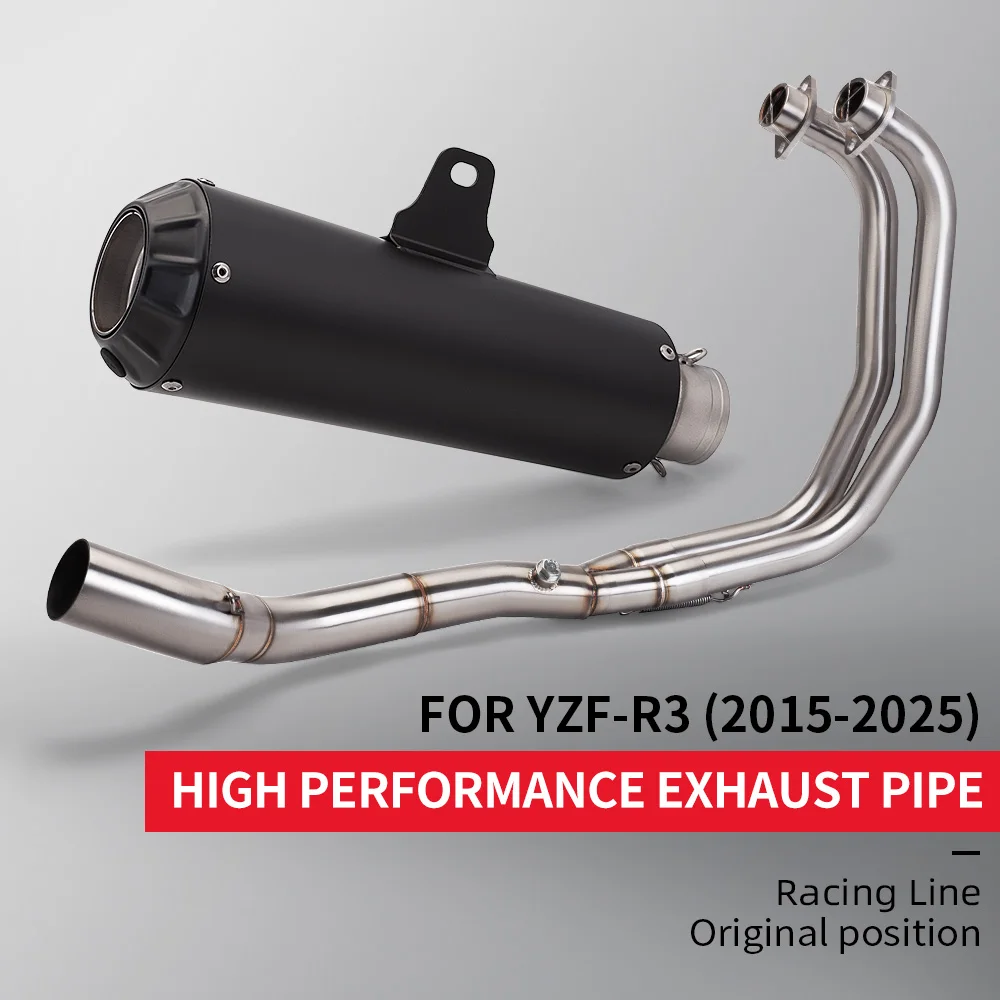 High Quality Front middle link pipe motorcycle exhaust system suitable for R25 R3 YZF R25 R3
High Quality Front middle link pipe motorcycle exhaust system suitable for R25 R3 YZF R25 R3