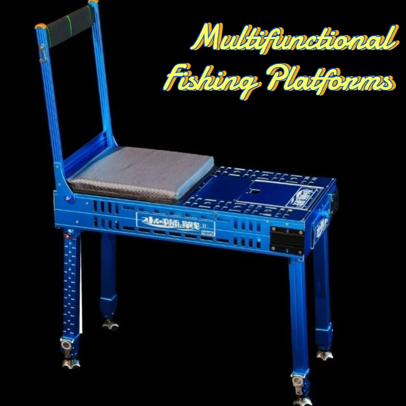Outdoors Lightweight Portable Multifunctional Fishing Platforms Foldable Adjustable Hollow-out Fishing Platforms Tackle Supplies
Outdoors Lightweight Portable Multifunctional Fishing Platforms Foldable Adjustable Hollow-out Fishing Platforms Tackle Supplies