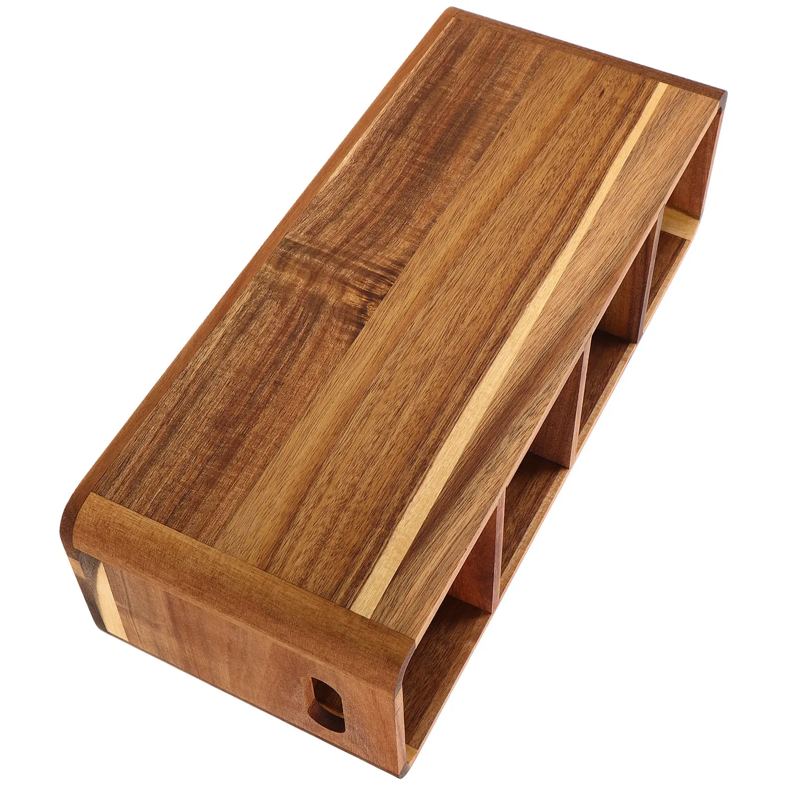 4-Compartment Wooden Kitchen Utensil Holder Countertop Organizer for Chopsticks Spoons Forks Rustic Farmhouse Cutlery Storage
4-Compartment Wooden Kitchen Utensil Holder Countertop Organizer for Chopsticks Spoons Forks Rustic Farmhouse Cutlery Storage