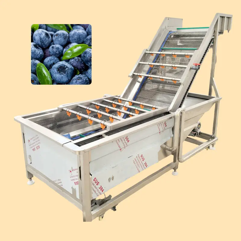 Vegetable Washer Machine Fruit Bubble Cleaning Machine Efficient Cleaning Bubble Washer for Fruits and Vegetables
Vegetable Washer Machine Fruit Bubble Cleaning Machine Efficient Cleaning Bubble Washer for Fruits and Vegetables
