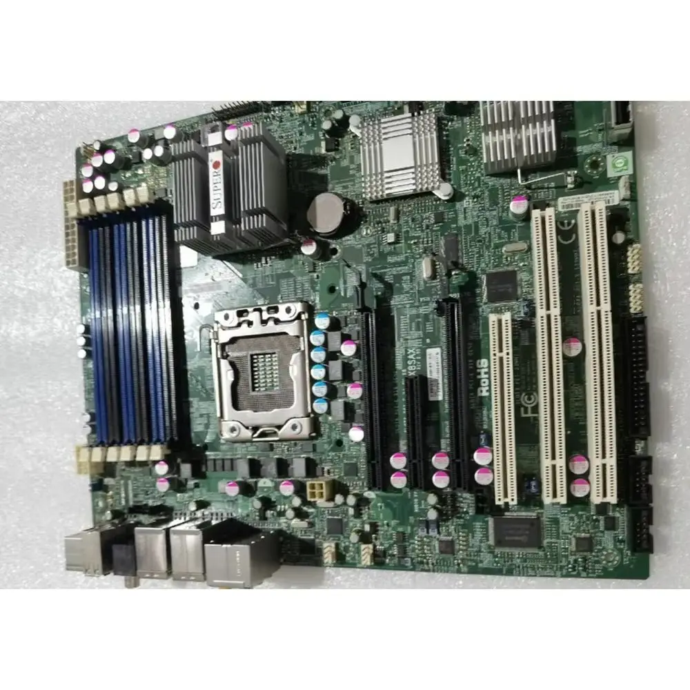 X8SAX LGA1366 X58 Motherboard Workstation Motherboard Industrial Computer X8SAX REV 2.0
X8SAX LGA1366 X58 Motherboard Workstation Motherboard Industrial Computer X8SAX REV 2.0