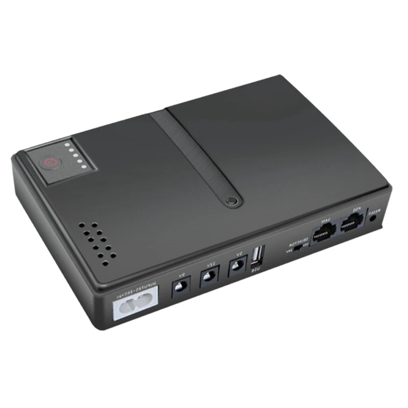 AT43-New No Battery UPS Uninterruptible Power Supply Router DC1018L Router 5V9V12V Optical Modem Monitoring Backup EU-PLUG
AT43-New No Battery UPS Uninterruptible Power Supply Router DC1018L Router 5V9V12V Optical Modem Monitoring Backup EU-PLUG