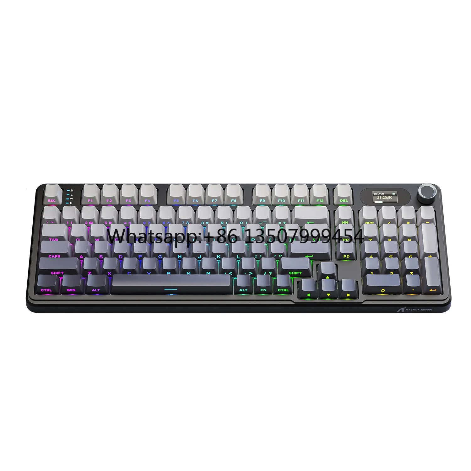Attack Shark X98pro Full-Key Hot Swappable Gasket RGB Custom Programming Three Modes Gamer Gaming Mechanical Keyboard
Attack Shark X98pro Full-Key Hot Swappable Gasket RGB Custom Programming Three Modes Gamer Gaming Mechanical Keyboard