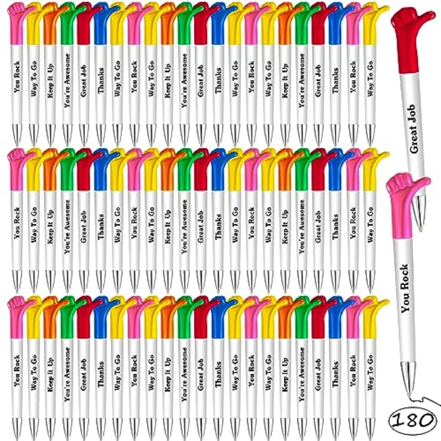 Pieces Thumbs up Pens Thank You Inspirational Quotes Graduation Gifts Bulk Employee Appreciation Motivational Ballpoint Pen for
Pieces Thumbs up Pens Thank You Inspirational Quotes Graduation Gifts Bulk Employee Appreciation Motivational Ballpoint Pen for