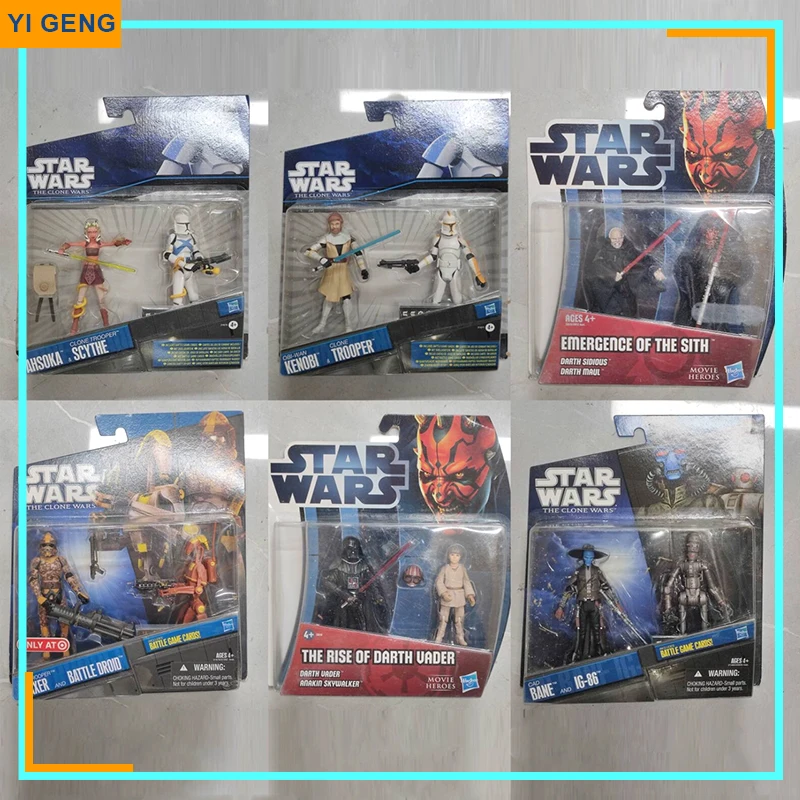Star Wars Clone Wars Bane Kenobi Ahsoka Emergence Of The Sith Darth Uader Waxer Defective Box Anime Action Figure Toy Gifts
Star Wars Clone Wars Bane Kenobi Ahsoka Emergence Of The Sith Darth Uader Waxer Defective Box Anime Action Figure Toy Gifts