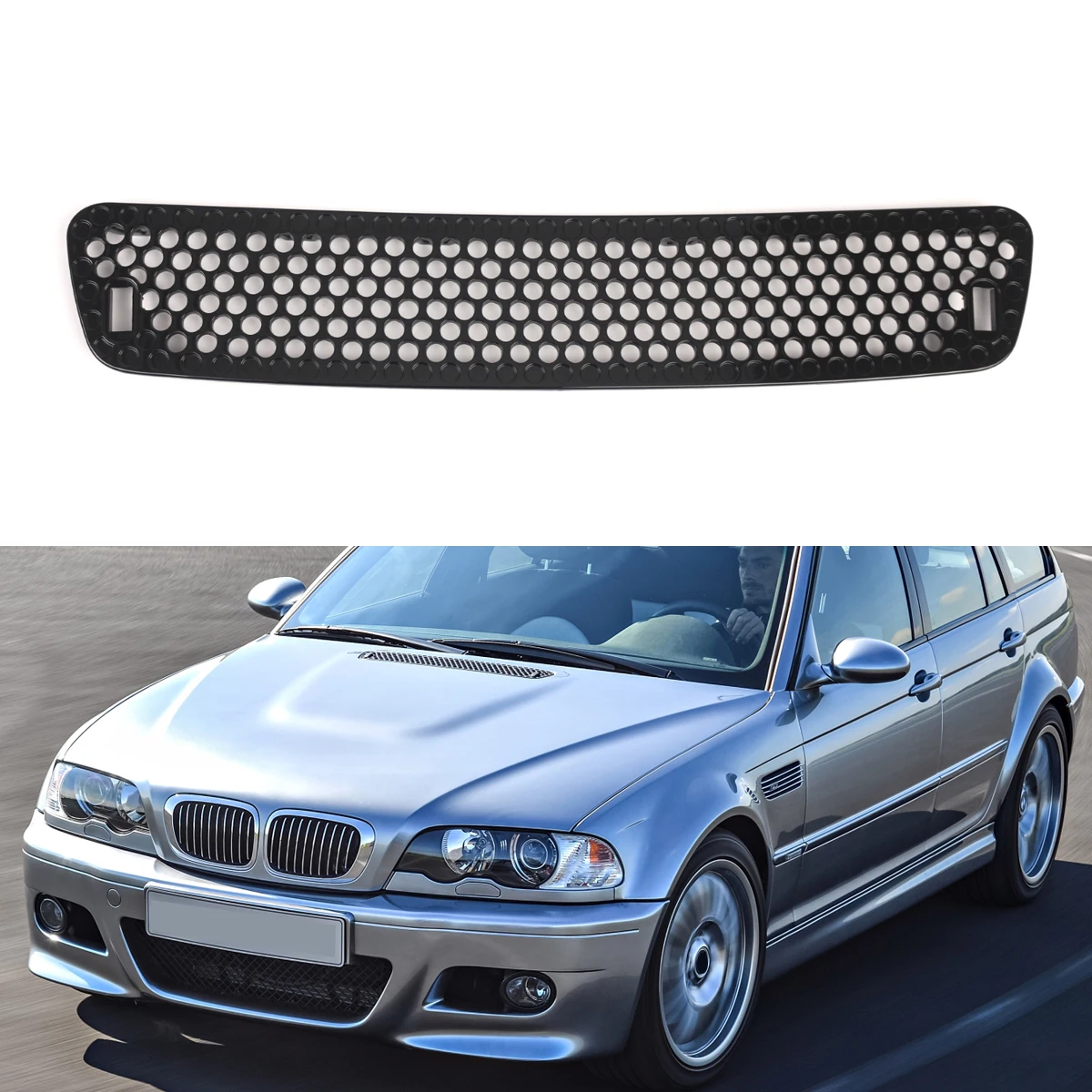 Для BMW E46 M3 2001-06 51132694723 Совершенно новая черная решетка капота, центральный вентиляционный отверстие, простая установка, не требуется резака 
Для BMW E46 M3 2001-06 51132694723 Совершенно новая черная решетка капота, центральный вентиляционный отверстие, простая установка, не требуется резака