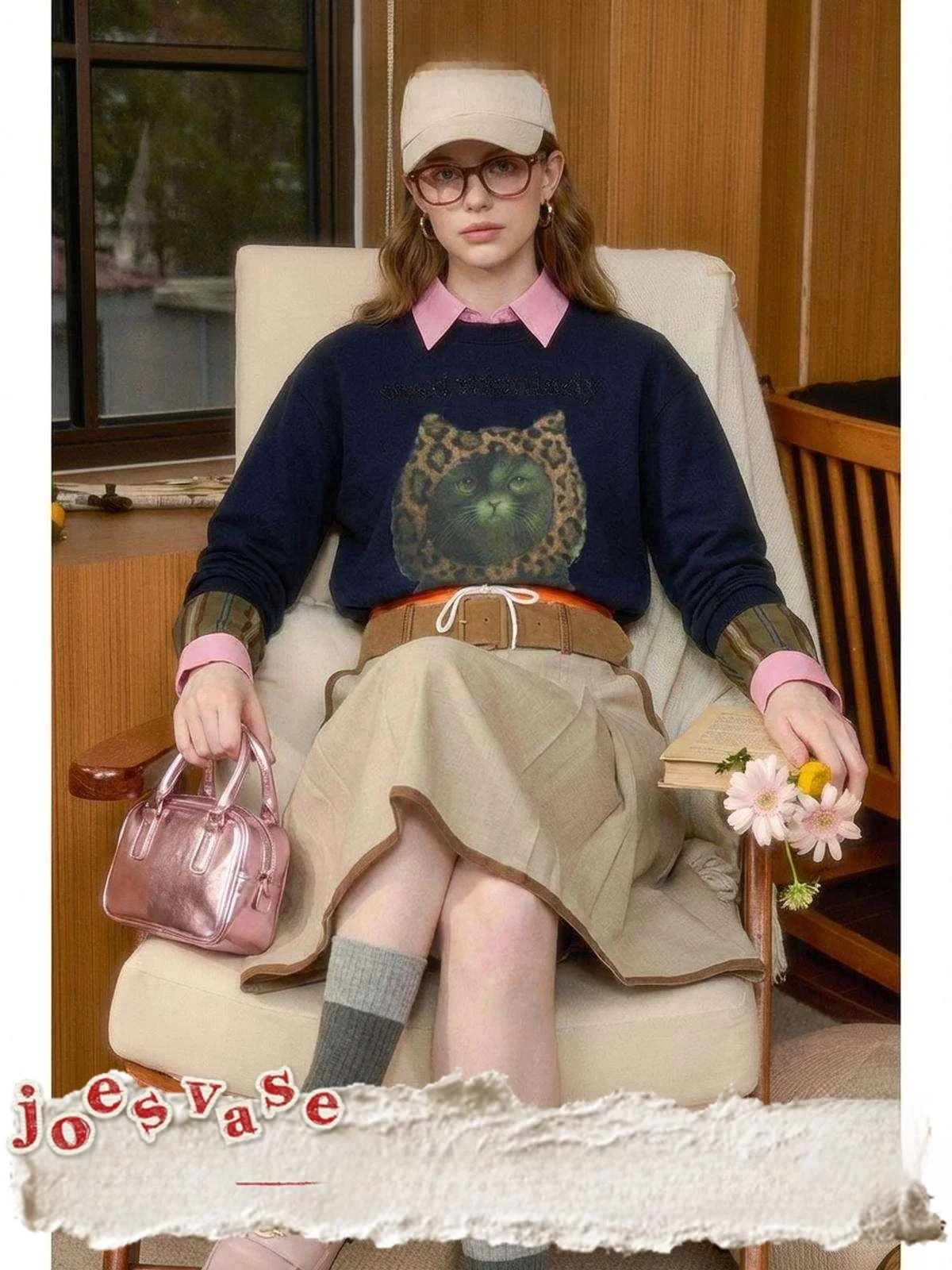 Свободная женская футболка с длинным рукавом, темно-синяя, в стиле ретро, с леопардовым принтом, повседневная, удобная, весна-осень
Свободная женская футболка с длинным рукавом, темно-синяя, в стиле ретро, с леопардовым принтом, повседневная, удобная, весна-осень