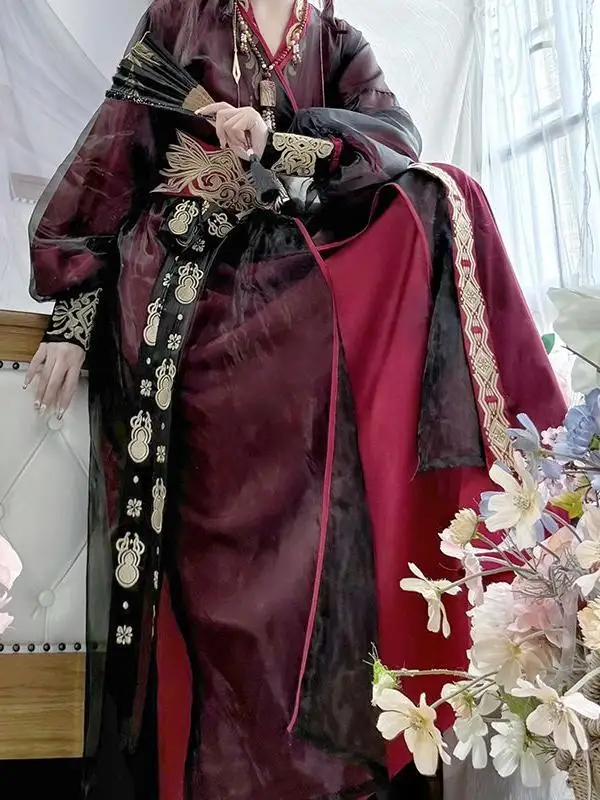 Длинное платье Hanfu Han Elements, повседневное крутое платье Sa Chivalrous Expert, красный пояс, Хэллоуин, косплей
Длинное платье Hanfu Han Elements, повседневное крутое платье Sa Chivalrous Expert, красный пояс, Хэллоуин, косплей