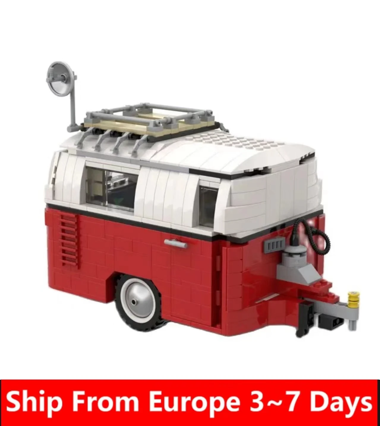 899Pcs/lot MOC- Caravan Camping Trailer for 10220 VW T1 Bus Building Blocks Car Model Bricks Bus DIY Toys For Children Gifts
899Pcs/lot MOC- Caravan Camping Trailer for 10220 VW T1 Bus Building Blocks Car Model Bricks Bus DIY Toys For Children Gifts
