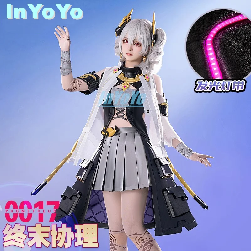 InYoYo Prometheus Cosplay Costume Honkai Impact 3 Uniform Dress Game Suit Halloween Party Outfit Women Role Play Clothing New
InYoYo Prometheus Cosplay Costume Honkai Impact 3 Uniform Dress Game Suit Halloween Party Outfit Women Role Play Clothing New
