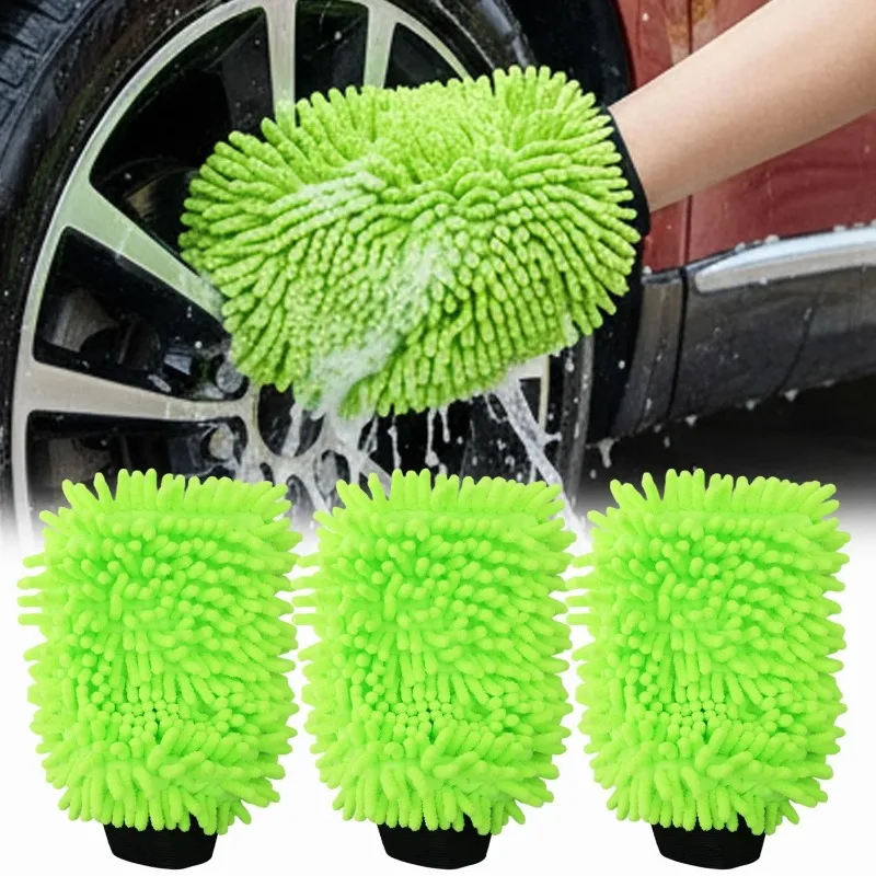 1/2PCS Microfiber Car Wash Gloves Super Soft Scratch Free Wash Mitts for Auto Detailing Cleaning Drying Glass Window Polishing
1/2PCS Microfiber Car Wash Gloves Super Soft Scratch Free Wash Mitts for Auto Detailing Cleaning Drying Glass Window Polishing