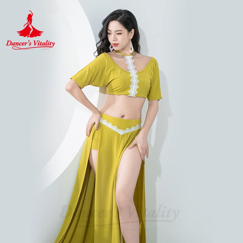 Bbelly Dancer Costume Set for Women Crystal Cotton Top+split Long Skirt 2pcs Girl's Oriental Belly Dancing Practice Clothes
Bbelly Dancer Costume Set for Women Crystal Cotton Top+split Long Skirt 2pcs Girl's Oriental Belly Dancing Practice Clothes