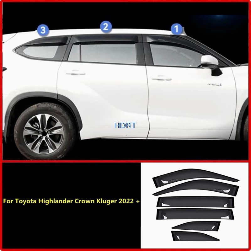 Для Toyota Highlander Crown Kluger 2022 + автомобильный стиль, козырек на дверь, окно, защита от дождя и солнца, вентиляционный козырек, защита от атмосферных воздействий, крышка
Для Toyota Highlander Crown Kluger 2022 + автомобильный стиль, козырек на дверь, окно, защита от дождя и солнца, вентиляционный козырек, защита от атмосферных воздействий, крышка