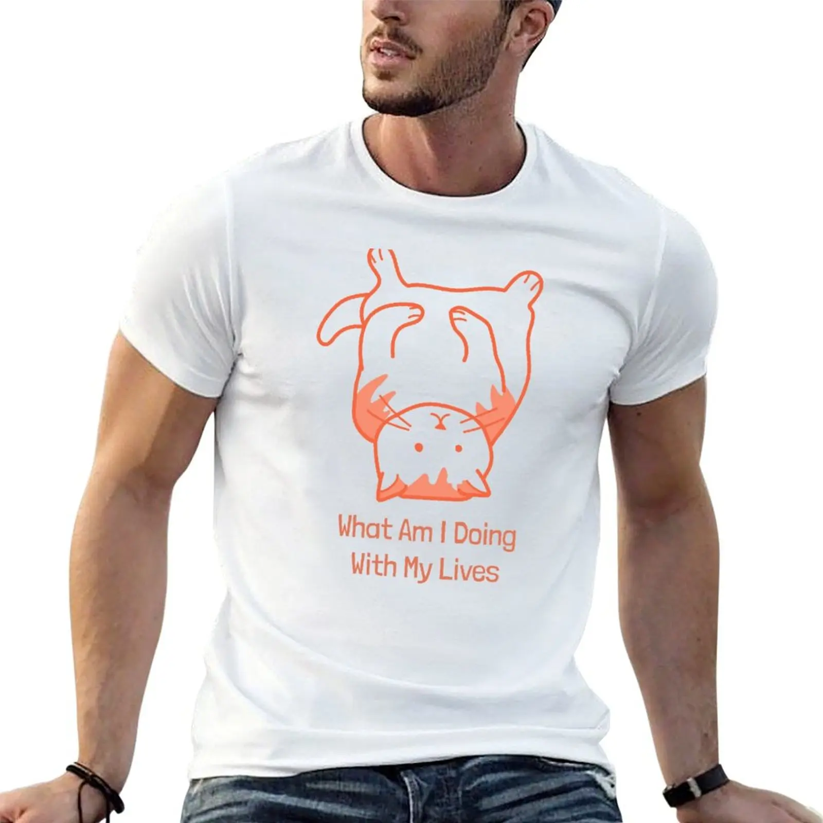 What Am I Doing With My Lives T-Shirt cotton tshirt 100% cotton t shirts high quality t shirts for man slim fit T-shirt
What Am I Doing With My Lives T-Shirt cotton tshirt 100% cotton t shirts high quality t shirts for man slim fit T-shirt