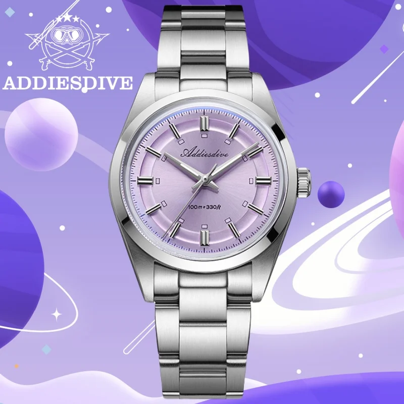 ADDIESDIVE Hot Sale AD2515 36mm Men's Watch 10Bar Waterproof VH31 Movement Outdoor Sports BGW9 Blue Luminous Quartz Wristwatches
ADDIESDIVE Hot Sale AD2515 36mm Men's Watch 10Bar Waterproof VH31 Movement Outdoor Sports BGW9 Blue Luminous Quartz Wristwatches
