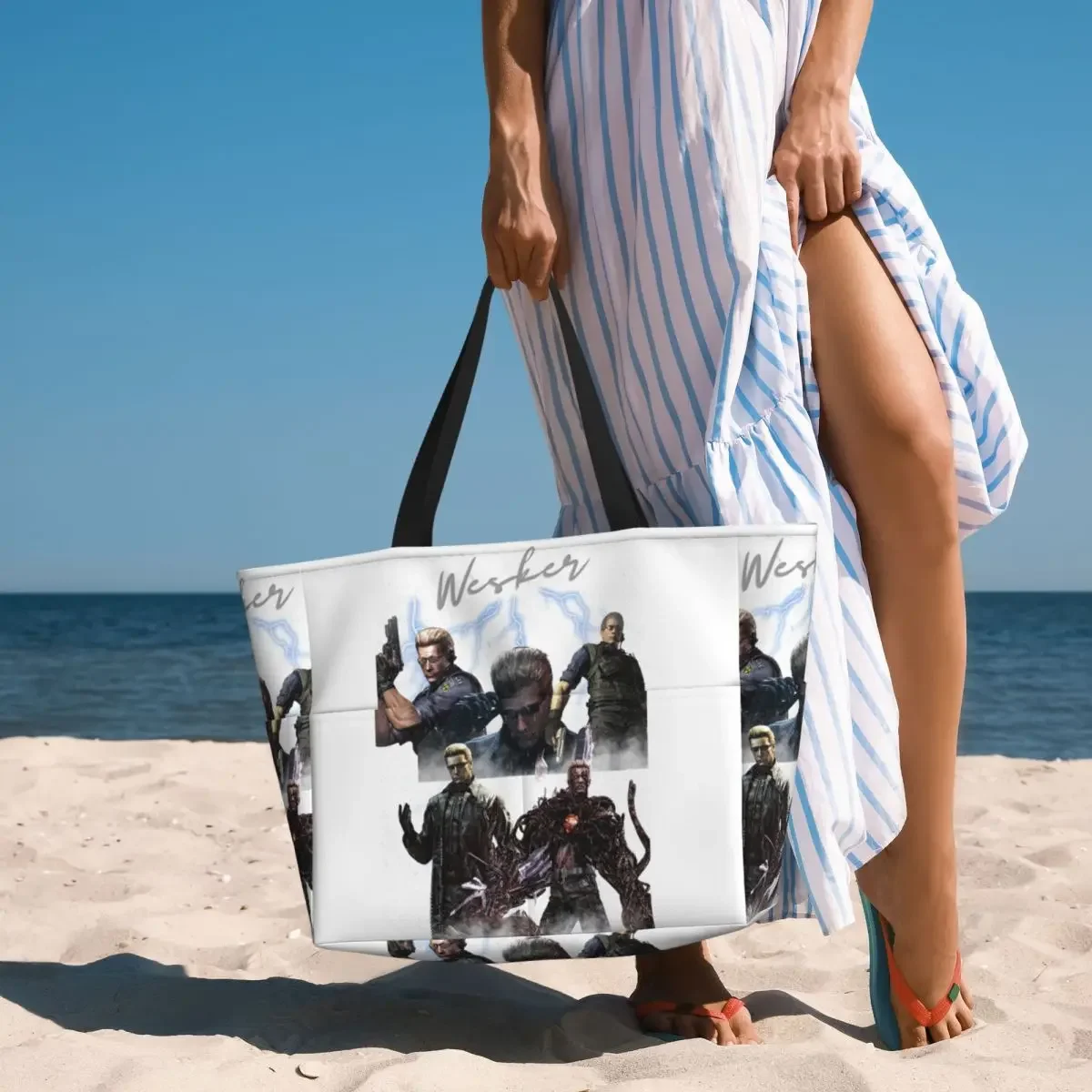 Albert Wesker Collage Beach Tote Bag Sport Gym Yoga Duffle Large Tote Bag Women Travel Bag Fitness bag
Albert Wesker Collage Beach Tote Bag Sport Gym Yoga Duffle Large Tote Bag Women Travel Bag Fitness bag