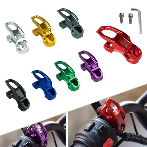 Support de fixation universel pour casque de moto en aluminium CNC
