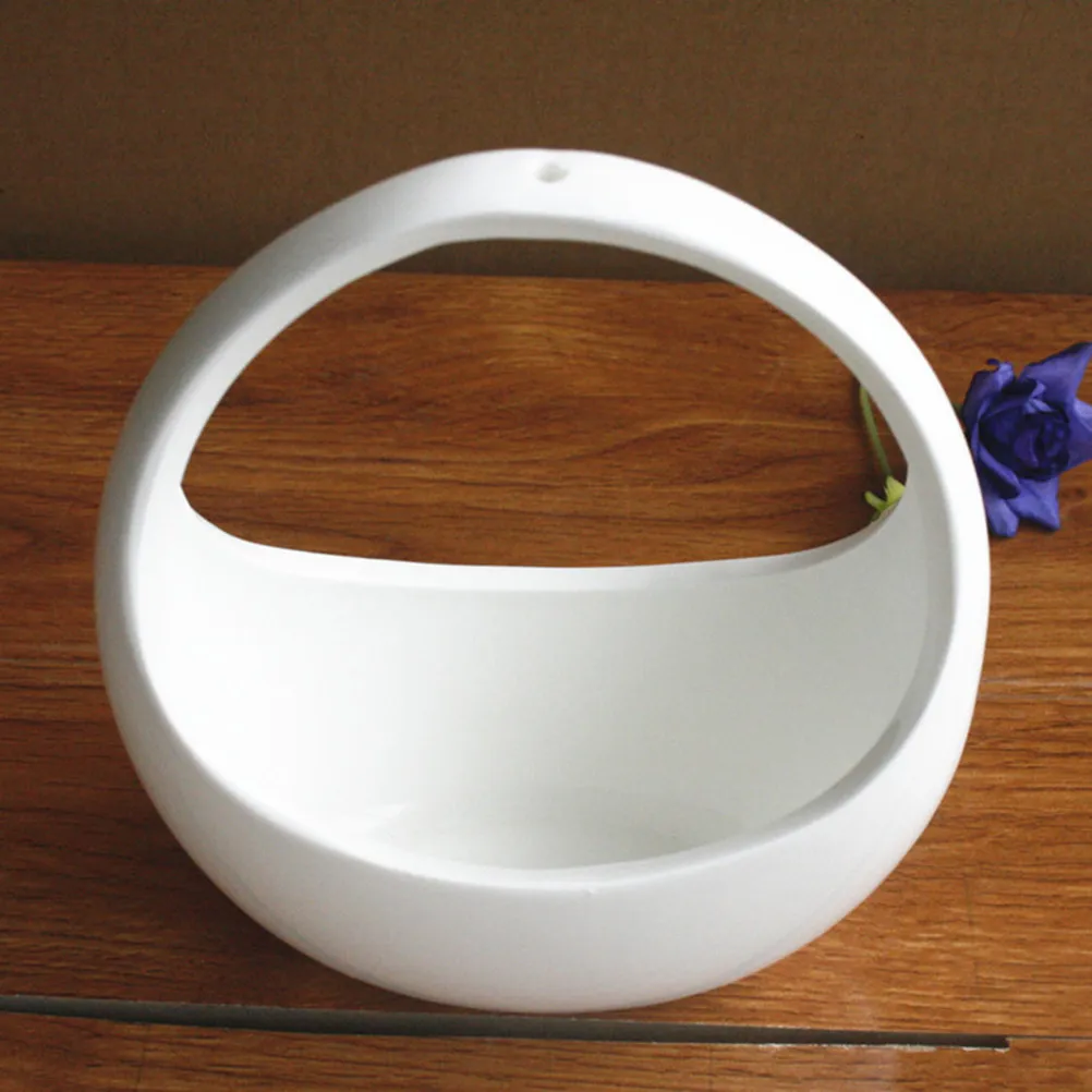 1Pcs Ceramic Basket Shaped Flower Pot for Fleshy Plants Seedlings Nursery Basin Elegant Porcelain Planter Patio Home Gardening
1Pcs Ceramic Basket Shaped Flower Pot for Fleshy Plants Seedlings Nursery Basin Elegant Porcelain Planter Patio Home Gardening