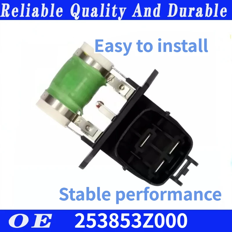 High quality Engine Cooling Fan Resistor For Sportage 2008-2010 2.7L-V6 2014-2016 2.0L-L4 253853Z000 25385-3Z000 car accessories
High quality Engine Cooling Fan Resistor For Sportage 2008-2010 2.7L-V6 2014-2016 2.0L-L4 253853Z000 25385-3Z000 car accessories