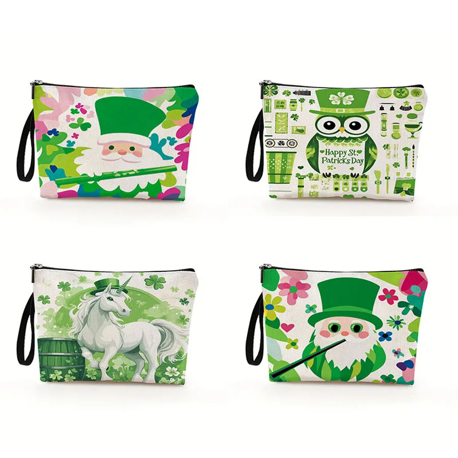 St. Pa's Day Cosmetic Bags Zipper Lipstick Bag Ins Kawaii Retro Girls Canvas Bag Makeup Case Storage Neceser Cute Ulzzang
St. Pa's Day Cosmetic Bags Zipper Lipstick Bag Ins Kawaii Retro Girls Canvas Bag Makeup Case Storage Neceser Cute Ulzzang