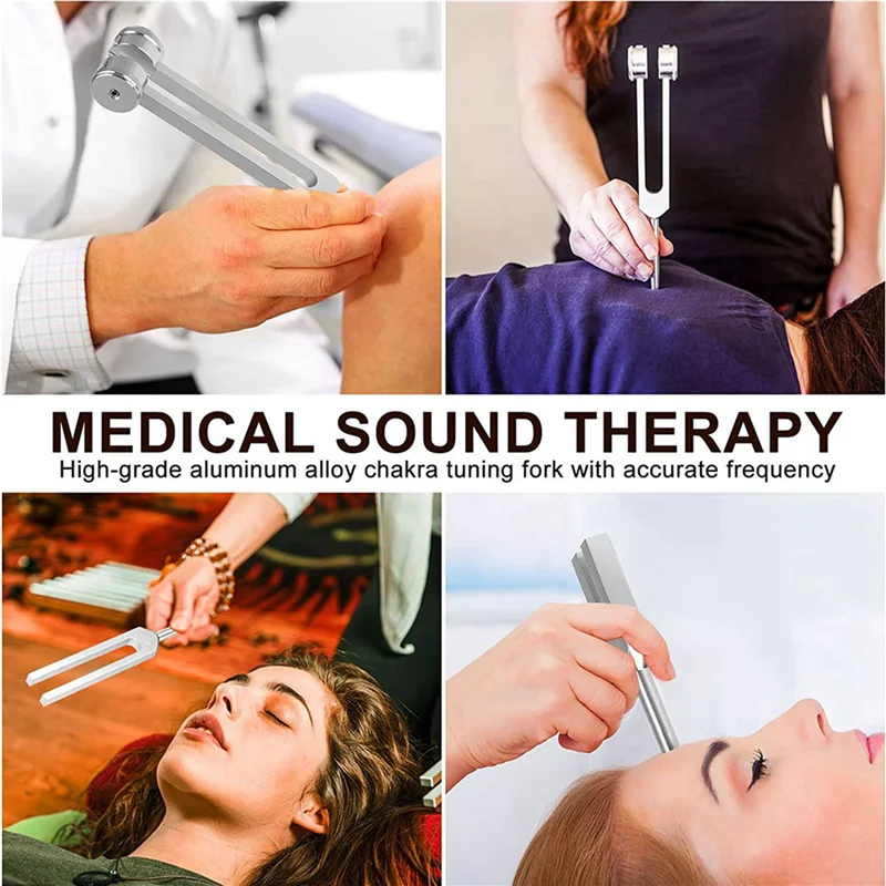 AS98-2X Tuning Fork Set (128Hz, 136.1Hz, 512Hz,4096Hz) Of Tuning Forks With Reflex Hammer For Healing Chakra Healing Musical
AS98-2X Tuning Fork Set (128Hz, 136.1Hz, 512Hz,4096Hz) Of Tuning Forks With Reflex Hammer For Healing Chakra Healing Musical