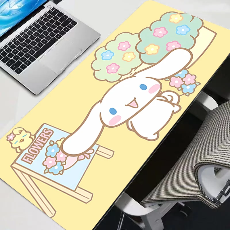 Большой коврик для мыши Cinnamoroll, нескользящий коврик для офисного компьютерного стола в стиле аниме, коврик для клавиатуры, коврик для ноутбука, аксессуары для игровой коврик для мыши
Большой коврик для мыши Cinnamoroll, нескользящий коврик для офисного компьютерного стола в стиле аниме, коврик для клавиатуры, коврик для ноутбука, аксессуары для игровой коврик для мыши