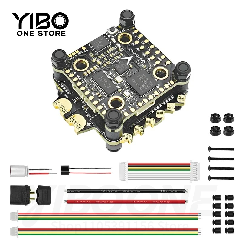 H743&E70 G2 FC&ESC Stack 4-8S MPU6000 Flight Controller 70A 128K 4IN1 ESC for Racing Freestyle FPV Racing Drone
H743&E70 G2 FC&ESC Stack 4-8S MPU6000 Flight Controller 70A 128K 4IN1 ESC for Racing Freestyle FPV Racing Drone